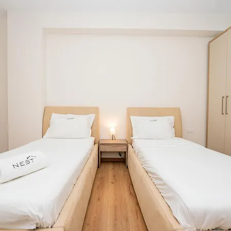 Poseidon Nest 2br Panoramic Sea View Office Lejlighed Durrës