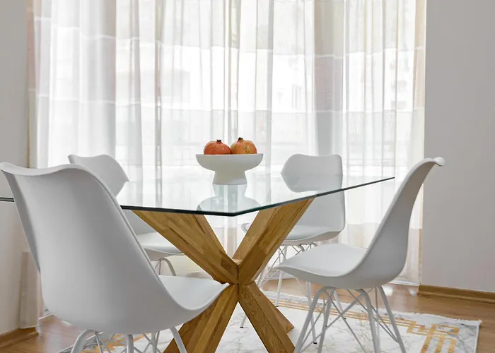 Poseidon Nest - 2br, 360 Sea View, Office 公寓 Durrës