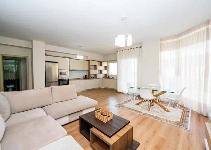 Poseidon Nest - 2br, 360 Sea View, Office Appartement Durrës