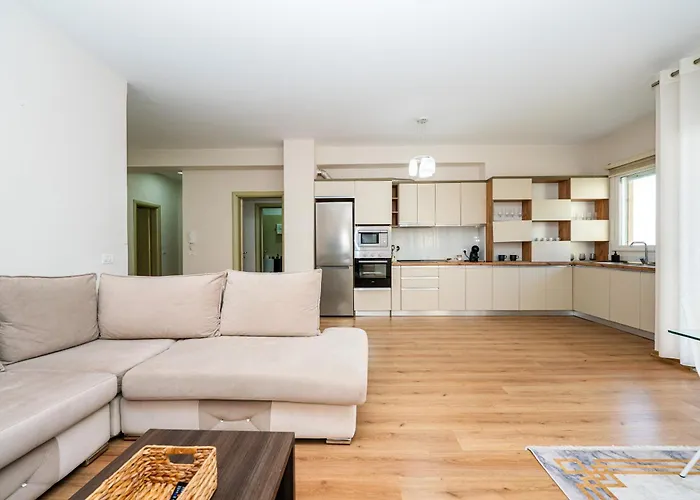 Poseidon Nest - 2br, 360 Sea View, Office 公寓 Durrës