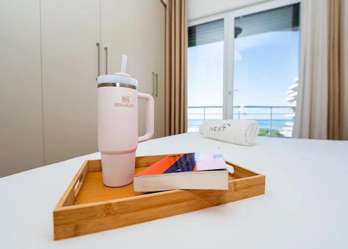 Poseidon Nest - 2br, 360 Sea View, Office *